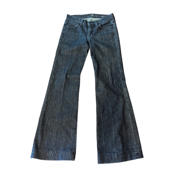 Woen's 7 For All Ankind Luxe Vintage Dojo In Distressed Authentic - View #11